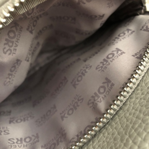 *** Michael Kors *** Grey Studded Leather Mini Backpack